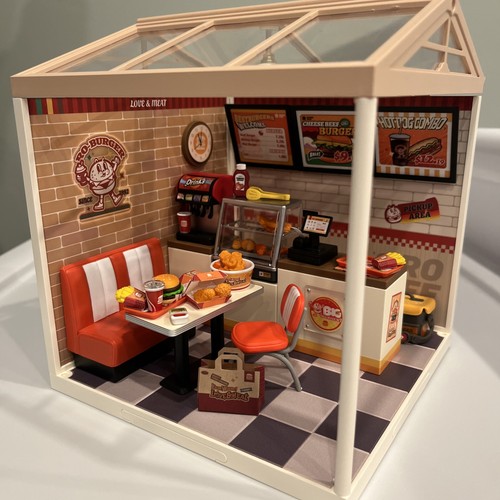 Rolife burger shop plastic - burger,